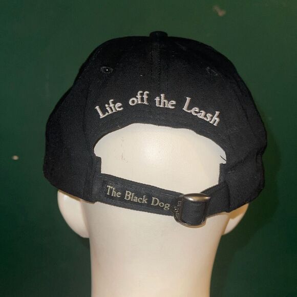 The Black Dog Life Off the Leash Baseball Hat Cap Cotton Adjustable UNI - Picture 4 of 9